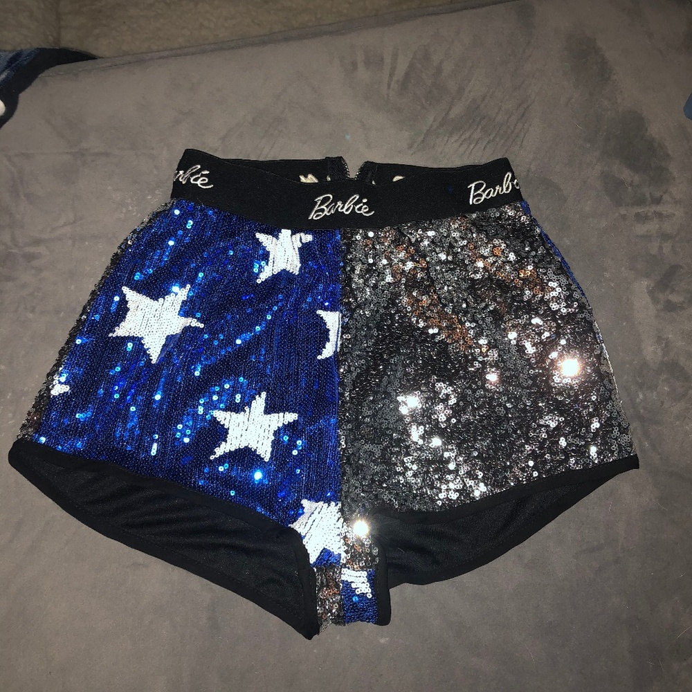 Sequined Stars & Stripes Shorts